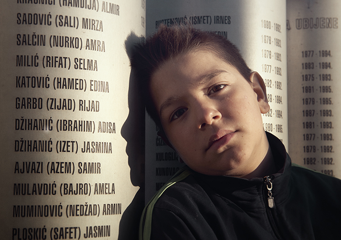 Monument voor de kinderen in Sarajevo